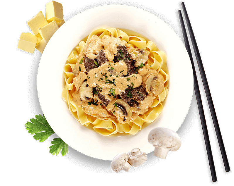 Creamy Beef Stroganoff  Recipe